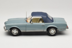 Mercedes 230 SL W113 Horizon Blue Norev 1:18 183992 Metall - pilt 5/9