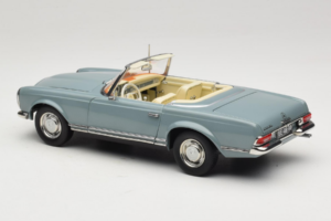 Mercedes 230 SL W113 Horizon Blue Norev 1:18 183992 Metall - pilt 8/9