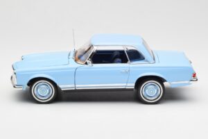 Mercedes 230 SL W113 Pagoda Horizon Sinine Diileri Väljaanne Norev 1:18 B66040633 Metall - pilt 5/10