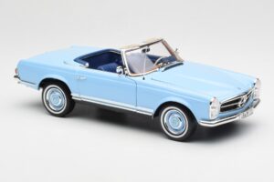 Mercedes 230 SL W113 Pagoda Horizon Sinine Diileri Väljaanne Norev 1:18 B66040633 Metall - pilt 8/10