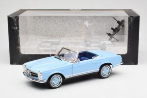 Mercedes 230 SL W113 Pagoda Horizon Sinine Diileri Väljaanne Norev 1:18 B66040633 Metall - pilt 10/10