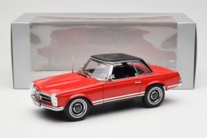 Mercedes 230 SL W113 Pagoda Punane Norev 1:18 B660640596 Metall - pilt 8/8