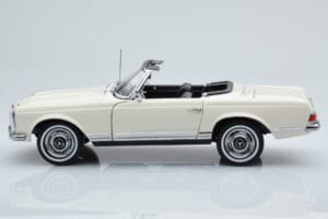 Mercedes 230 SL W113 Pagoda Valge Piiratud Väljaanne Norev 1:18 183768 Metall - pilt 4/9