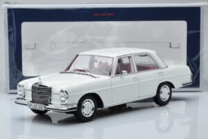 Mercedes 250 SE W108 Valge Piiratud Väljaanne Norev 1:18 183763 Metall - pilt 8/8