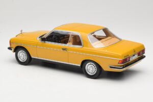 Mercedes 280 CE C123 Sahara Yellow Norev 1:18 183985 Metall - pilt 5/6