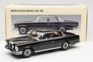 Mercedes 280 SE W111 Coupe Must AUTOart 1:18 76286 Metall - pilt 8/8