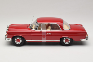 Mercedes 280 SE Coupe Punane Norev 1:18 183527 Metall - pilt 3/6