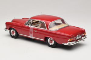 Mercedes 280 SE Coupe Punane Norev 1:18 183527 Metall - pilt 5/6