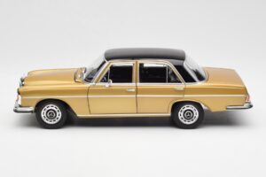 Mercedes 280 SE W108 Beež Diileri Väljaanne Norev 1:18 B66040680 Metall - pilt 4/8