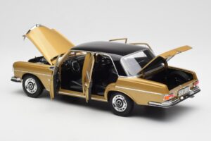 Mercedes 280 SE W108 Beež Diileri Väljaanne Norev 1:18 B66040680 Metall - pilt 5/8