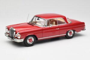 Mercedes 280 SE W108 Punane Norev 1:18 193527 Metall