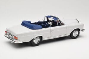 Mercedes 280 SE W111 Kabriolett Helehall Norev 1:18 183530 Metall - pilt 3/8
