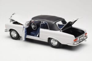Mercedes 280 SE W111 Kabriolett Helehall Norev 1:18 183530 Metall - pilt 5/8