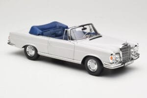Mercedes 280 SE W111 Kabriolett Helehall Norev 1:18 183530 Metall - pilt 6/8