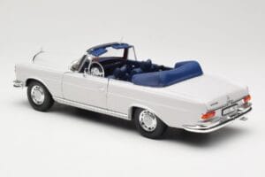 Mercedes 280 SE W111 Kabriolett Helehall Norev 1:18 183530 Metall - pilt 7/8