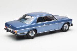 Mercedes 280C/8 W114 Coupe Sinine Metallic AUTOart 1:18 76187 Metall - pilt 3/8