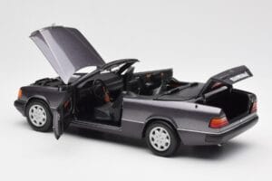 Mercedes 300 CE-24 W124 Kabriolett Lilla Metallic Norev 1:18 183567 Metall - pilt 7/10