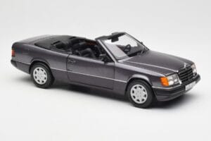 Mercedes 300 CE-24 W124 Kabriolett Lilla Metallic Norev 1:18 183567 Metall - pilt 8/10