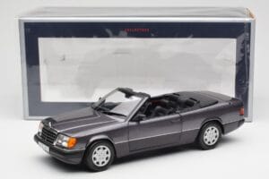 Mercedes 300 CE-24 W124 Kabriolett Lilla Metallic Norev 1:18 183567 Metall - pilt 10/10