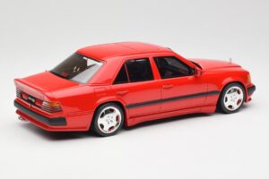 Mercedes 300E W124 6.0 AMG Signal Punane Otto 1:18 OT1104 Vaik - pilt 2/6
