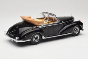 Mercedes 300 SC W188 Kabriolett Must KK-Scale 1:18 KKDC180941 Metall - pilt 2/6