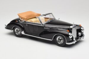 Mercedes 300 SC W188 Kabriolett Must KK-Scale 1:18 KKDC180941 Metall - pilt 4/6