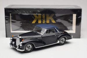 Mercedes 300 SC W188 Kabriolett Softtop Tumesininen KK-Scale 1:18 KKDC180944 Metall - pilt 6/6