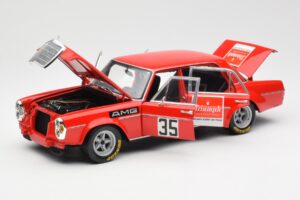 Mercedes 300 SEL 6.8 #35 H. Kelleners Hockenheim 1973 Minichamps 1:18 100713435 Metall - pilt 2/8