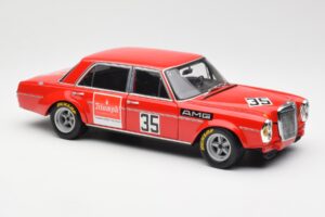Mercedes 300 SEL 6.8 #35 H. Kelleners Hockenheim 1973 Minichamps 1:18 100713435 Metall - pilt 6/8