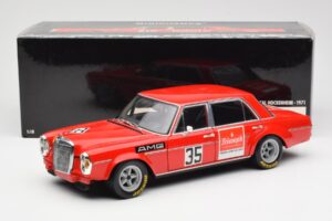Mercedes 300 SEL 6.8 #35 H. Kelleners Hockenheim 1973 Minichamps 1:18 100713435 Metall - pilt 8/8