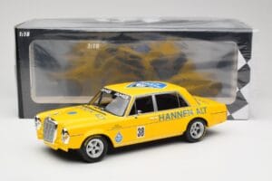 Mercedes 300 SEL 6.8 W109 #38 H. Heyer Season Finale Hockenheim 1971 Minichamps 1:18 155713438 Metall - pilt 6/6