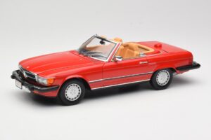 Mercedes 300 SL R107 Punane Norev 1:18 B66040623 Metall