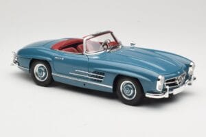 Mercedes 300 SL W198 Roadster Sinine Minichamps 1:18 180039035 Metall - pilt 6/8