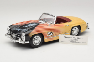 Mercedes 300 SL Roadster Rosemarie Muster Piiratud Väljaanne 18/27 Bburago 1:18 3023-M1 Metall