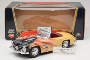 Mercedes 300 SL Roadster Rosemarie Muster Piiratud Väljaanne 18/27 Bburago 1:18 3023-M1 Metall - pilt 8/8