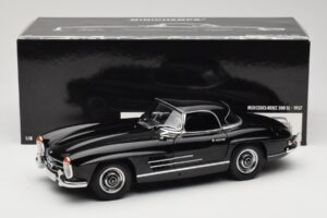 Mercedes 300 SL W198 Roadster With Hardtop Must Minichamps 1:18 180039040 Metall - pilt 8/8