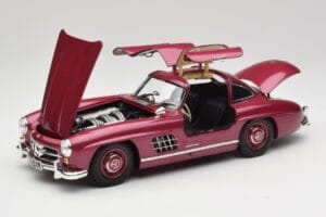 Mercedes 300 SL W198 Tulipunane Minichamps 1:18 180039008 Metall - pilt 2/8