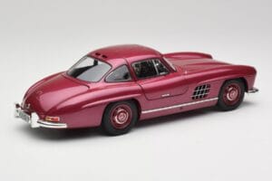 Mercedes 300 SL W198 Tulipunane Minichamps 1:18 180039008 Metall - pilt 3/8