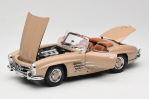 Mercedes 300 SL W198 Roadster Helepruun Minichamps 1:18 180039032 Metall - pilt 2/8