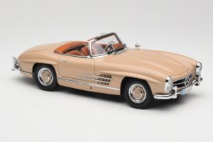 Mercedes 300 SL W198 Roadster Helepruun Minichamps 1:18 180039032 Metall - pilt 6/8
