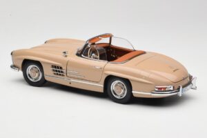 Mercedes 300 SL W198 Roadster Helepruun Minichamps 1:18 180039032 Metall - pilt 7/8