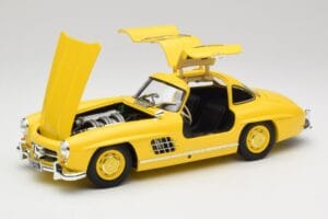 Mercedes 300 SL W198 Helekollane Minichamps 1:18 180039009 Metall - pilt 2/8