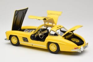 Mercedes 300 SL W198 Helekollane Minichamps 1:18 180039009 Metall - pilt 5/8