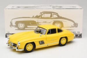 Mercedes 300 SL W198 Helekollane Minichamps 1:18 180039009 Metall - pilt 8/8