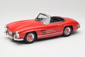 Mercedes 300 SL W198 Roadster Punane Kõva Katusega Minichamps 1:18 180039041 Metall