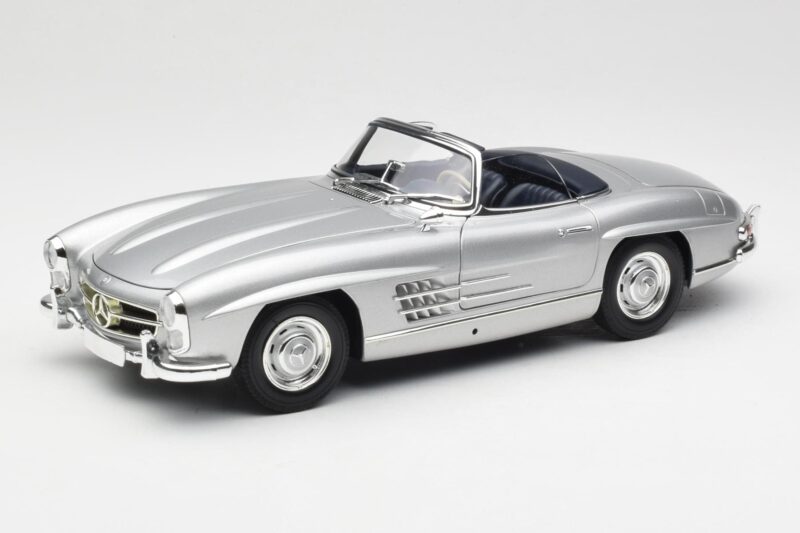 Mercedes 300 SL W198 Roadster Silver Metallic Minichamps 1:18 180039030 Metall