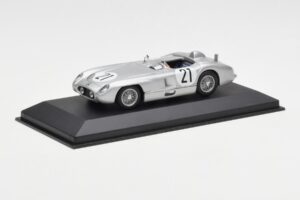 Mercedes 300 SLR #21 K. Kling / A. Simon 24 Hours of Le Mans 1955 Minichamps 1:43 432553021 Metall - pilt 2/4