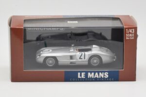 Mercedes 300 SLR #21 K. Kling / A. Simon 24 Hours of Le Mans 1955 Minichamps 1:43 432553021 Metall - pilt 4/4