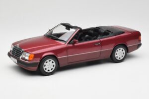 Mercedes 300CE-24 A124 Kabriolett Almandine Punane Metallik Norev 1:18 B66040616 Metall