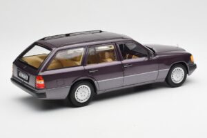 Mercedes 300D S124 T-Model Bornit Diileri Väljaanne Norev 1:18 B66040701 Metall - pilt 3/8